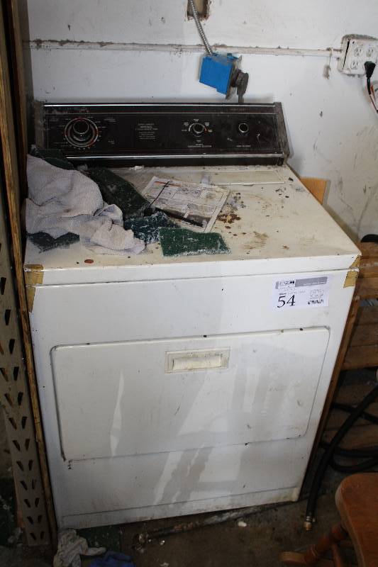 lot 54 image: Whirpool Electric Clothes Dryer