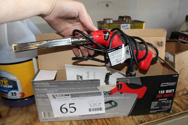 lot 65 image: Tool Shop 150W Hot Knife