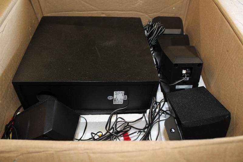 lot 94 image: Coby 600W Home Theater Speakers