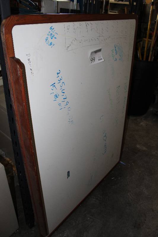 lot 99 image: White Board