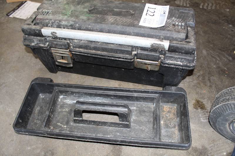 lot 122 image: Stanley Tool Box w 2- Trays