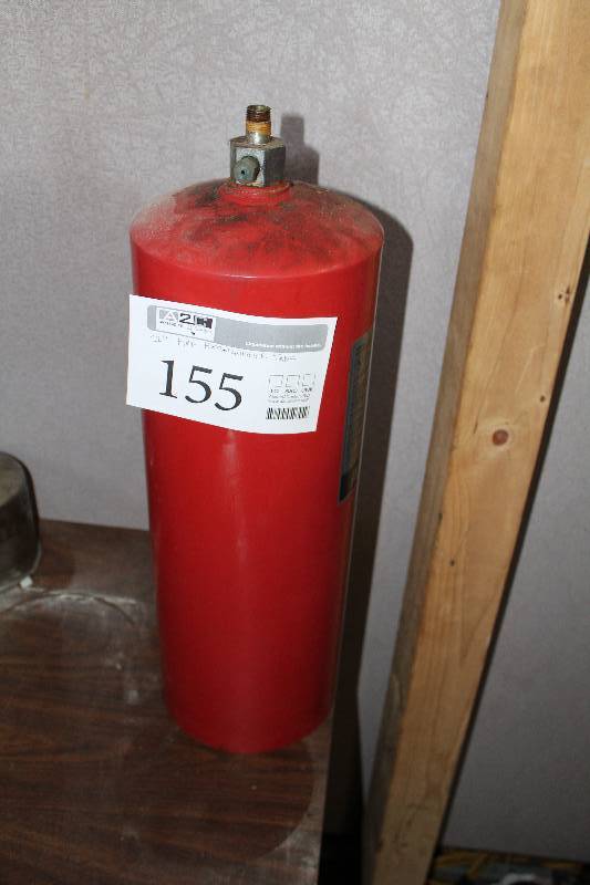 lot 155 image: Ansul R-102 3-Gallon Liquid Agent Restaurant Fire Suppression System