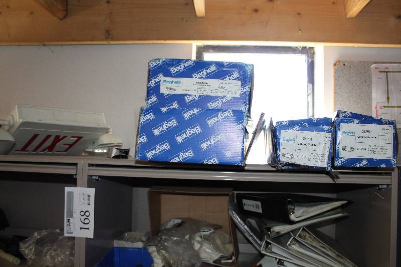 lot 168 image: Beghelli EXIT Signs, Self Contained Emergency Lighting Units