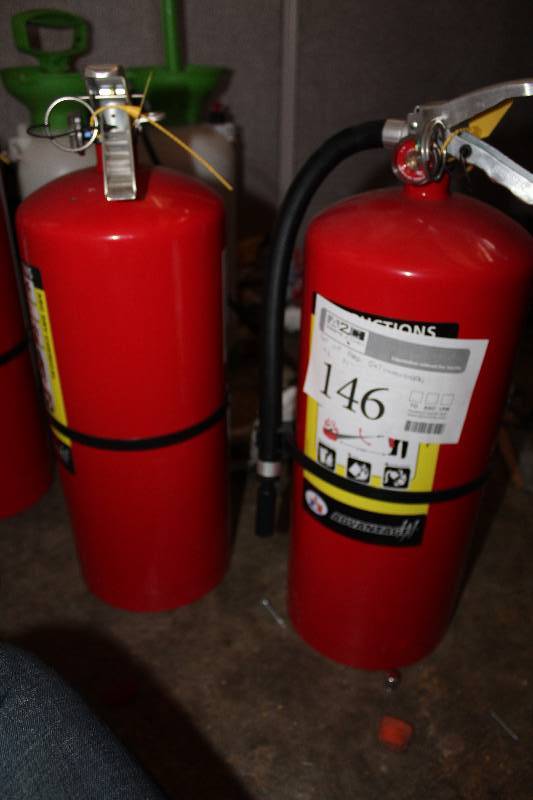 lot 146 image: Lot of (2) Dry Chemical Fire Extinguishers
