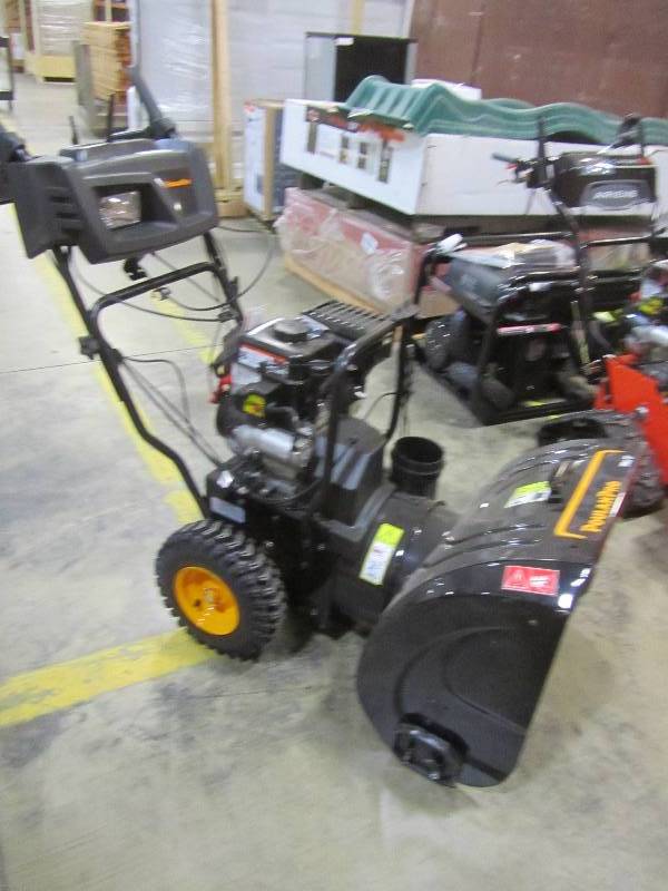 lot 1 image: Poulan Pro PR241 24 in. 2-Stage Electric Start Snow Blower