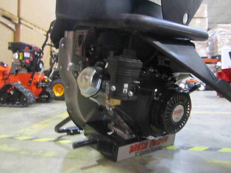 lot 4 image: Brush Master 3 in. 11 HP Gas Powered Commercial-Duty Chipper Shredder