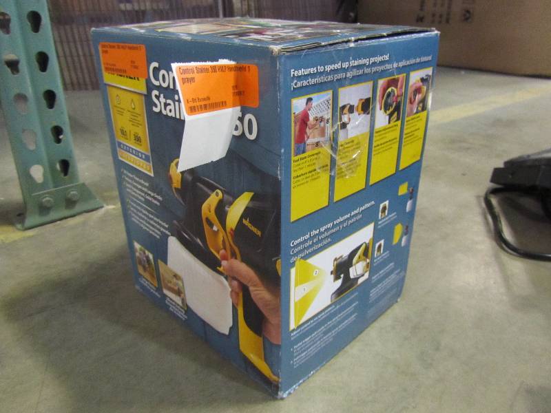 lot 53 image: Wagner Control Stainer 350 HVLP Handheld Sprayer