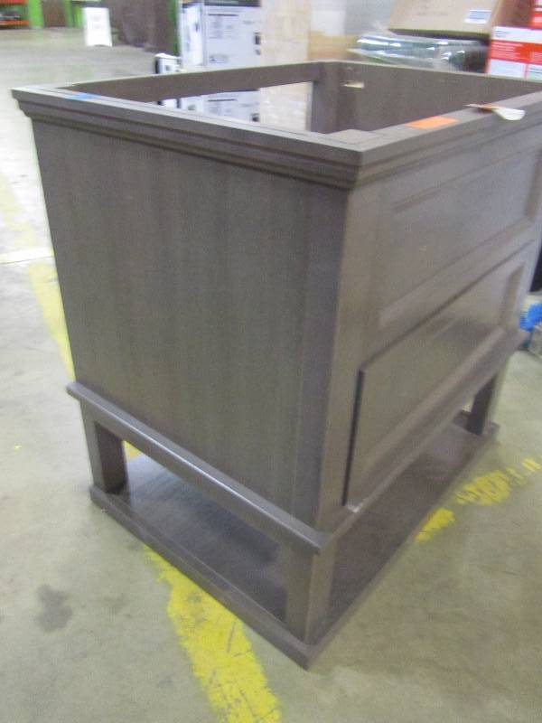 lot 69 image: Home Decorators Collection Teasian 30 in. Vanity Cabinet Only in Flagstone
