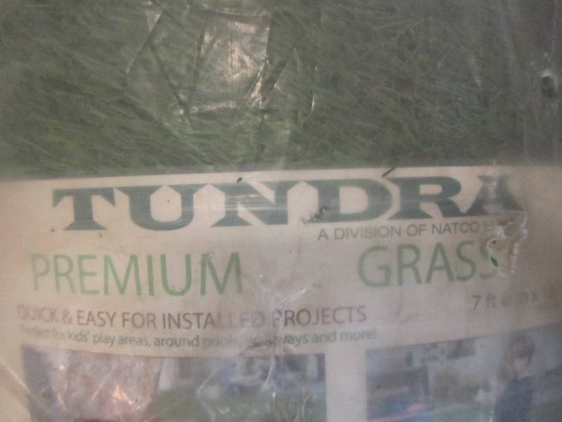 lot 97 image: Pallet of Turf (lot of 16 rolls)