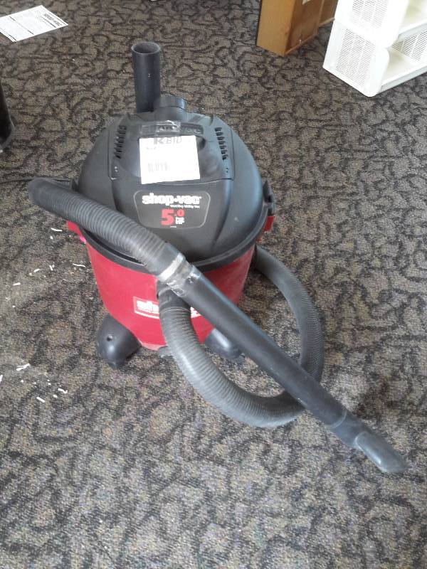 lot 12 image: Shop Vac, 5.0 HP, Wet Dry Utility Vac