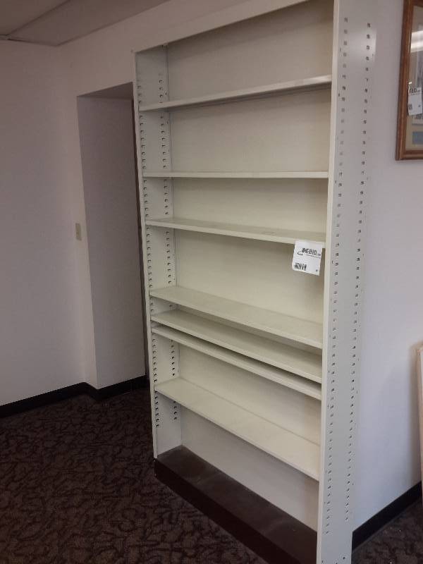 lot 61 image: Metal Storage Shelf