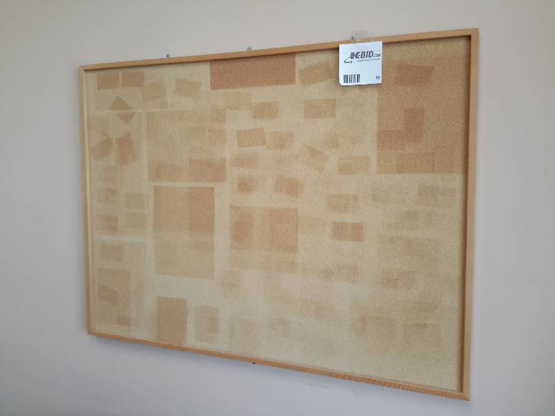 lot 55 image: Cork Bulletin Board