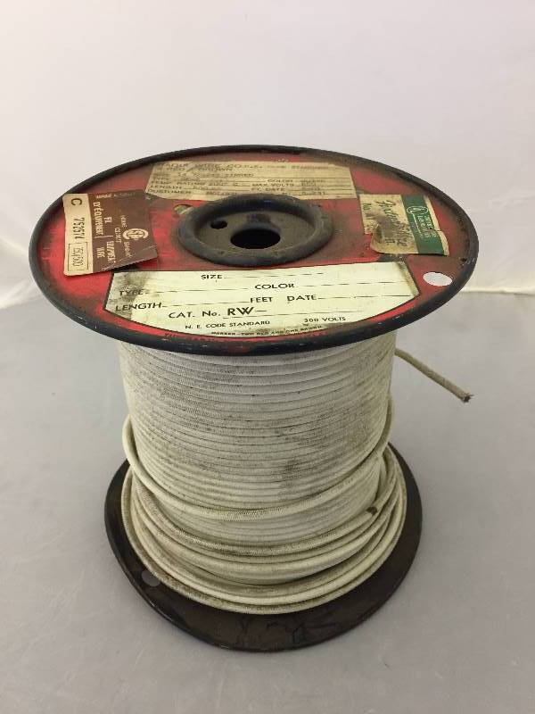 lot 11 image: HI TEMP Tinned Wire 14#