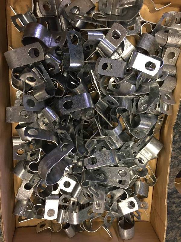 lot 28 image: Wire or Hose Clamps Galvanized New