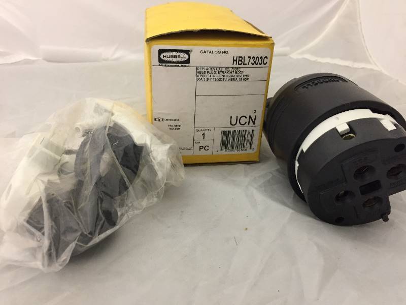 lot 30 image: Hubbell HBL7303C Plug