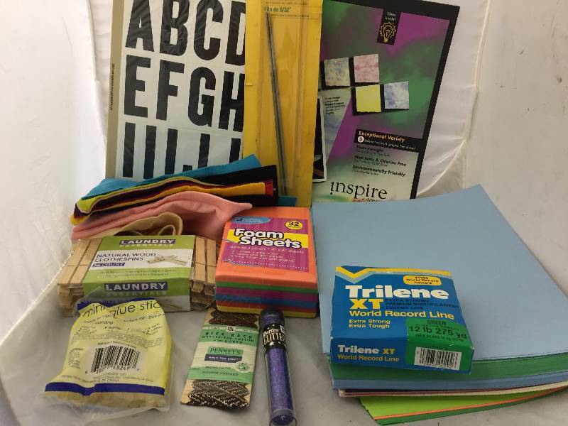 lot 54 image: Craft Supplies