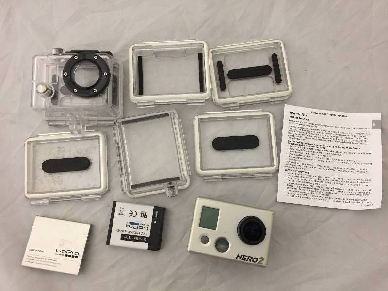 lot 49 image: HERO 2 Go Pro Underwater Camera