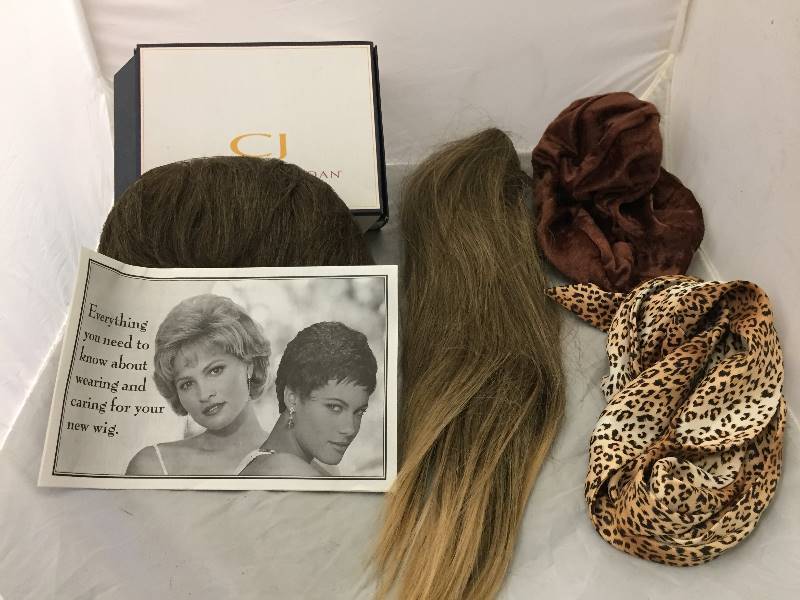 lot 77 image: Wigs - Christine Jordan & Nature Blend