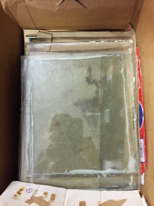 lot 112 image: Vintage Window Pane Glass