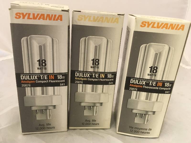 lot 133 image: Sylvania 18 Watts Compact Flourescent #20878