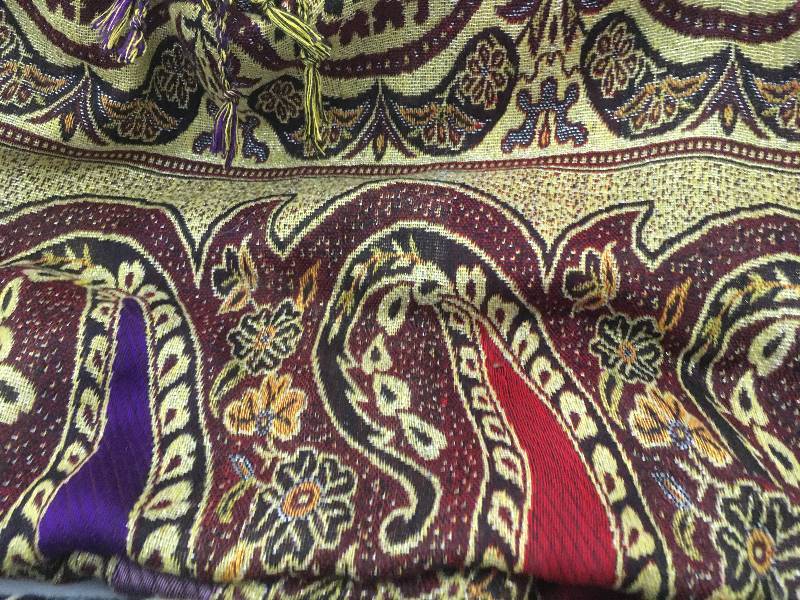 lot 144 image: Pashima & LV Scarf
