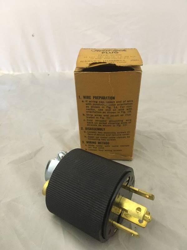 lot 152 image: Hubbell HBL3521 Twist Lock Plug