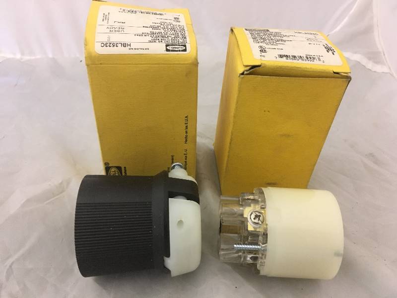 lot 153 image: Hubbell HBL3523C Connector Body