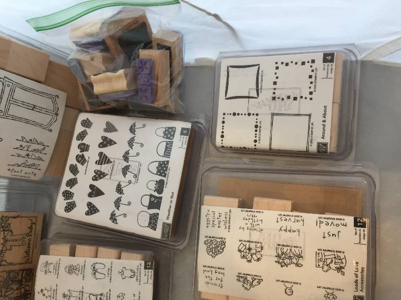 lot 162 image: Rubber Stamp Sets - Qty 10 sets 