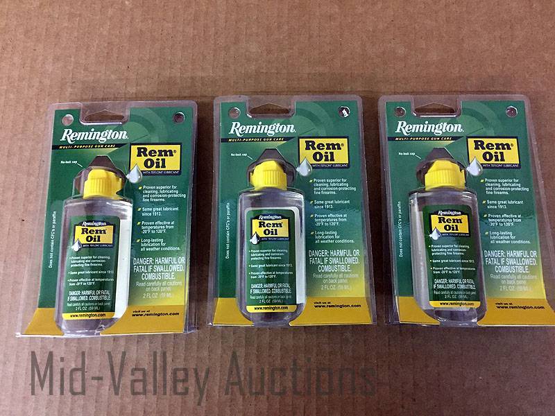 lot 424 image: 3 Packs Rem Oil Multi-Purpose Gun Care