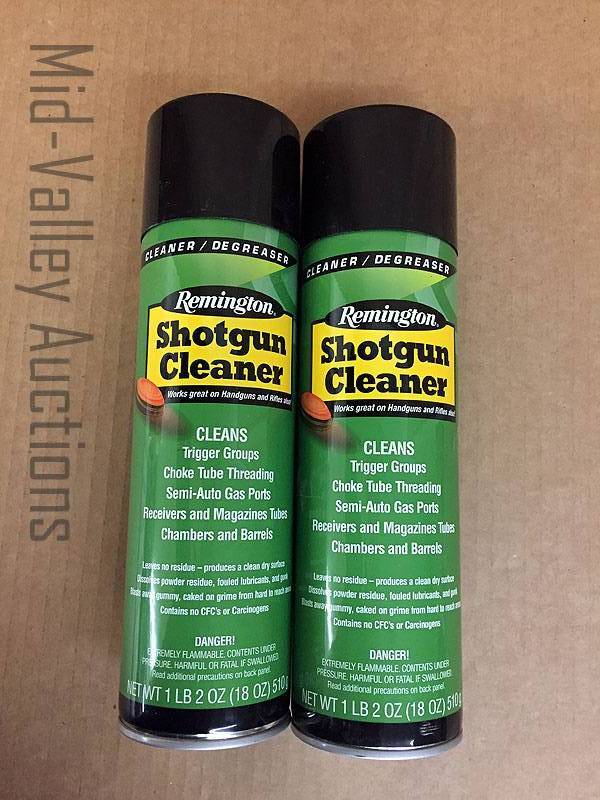 lot 427 image: 2 Spray Cans Remington Shotgun Cleaner