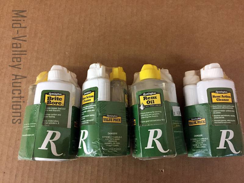 lot 428 image: Remington Gun Cleaner Value Packs