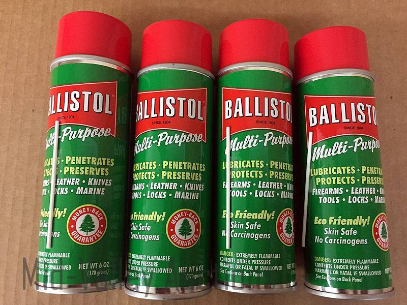 lot 430 image: Ballistol Multi-Purpose Spray Cans