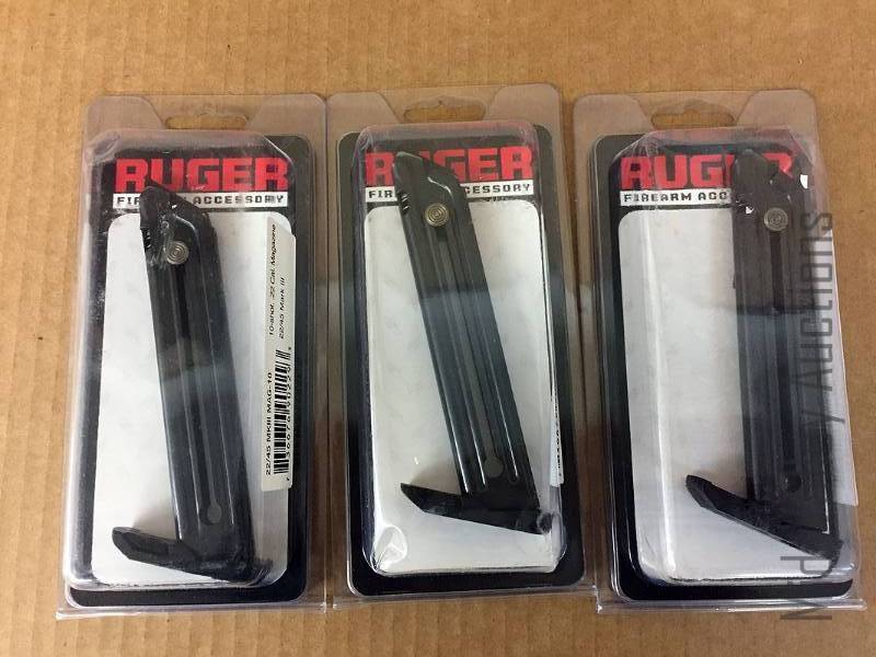 lot 484 image: 3 - Ruger .22 Cal Magazine 10 Shot