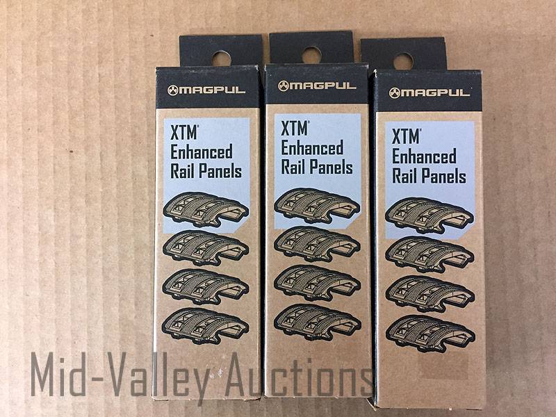 lot 501 image: 3 - Magpul XTM Enhanced Rail Panels