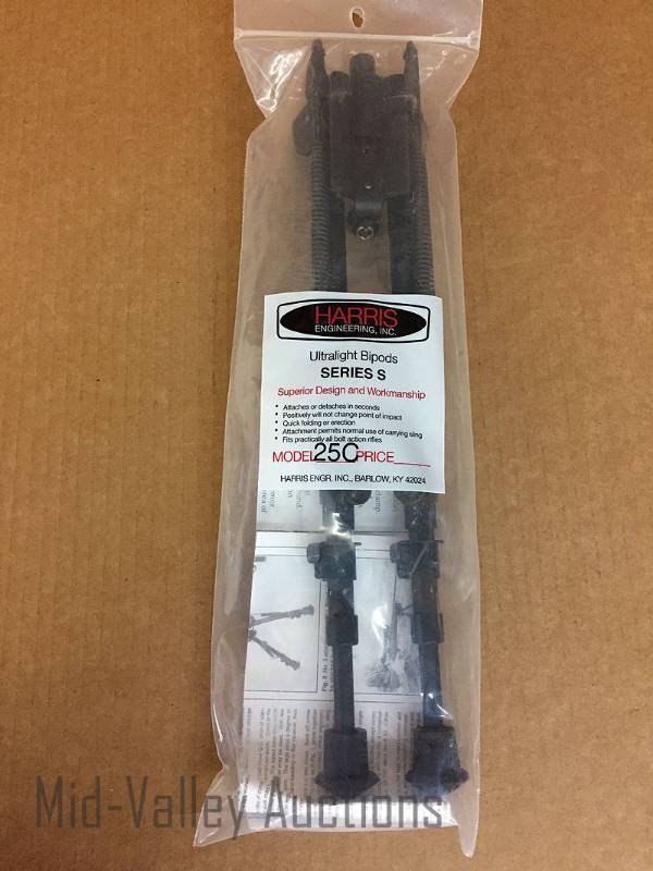 lot 360 image: Harris Ultralight Bipods Series S Model 25C