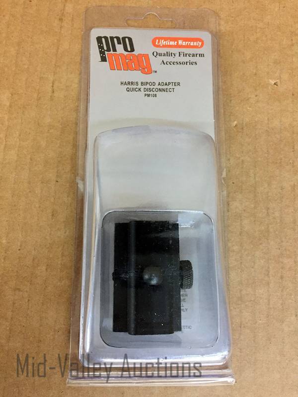 lot 363 image: Harris Bipod Adapter Quick Disconnect