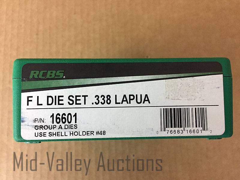 lot 367 image: RCBS .338 Lupua Die Set