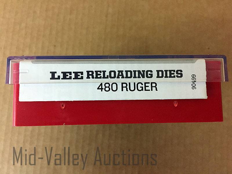 lot 370 image: Lee Reloading Dies 480 Ruger