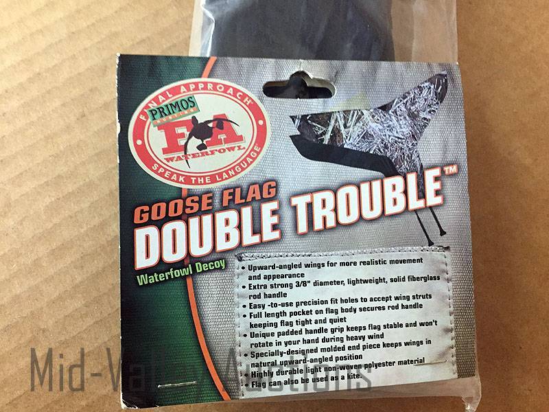 lot 507 image: Goose Flag Waterfowl Decoy