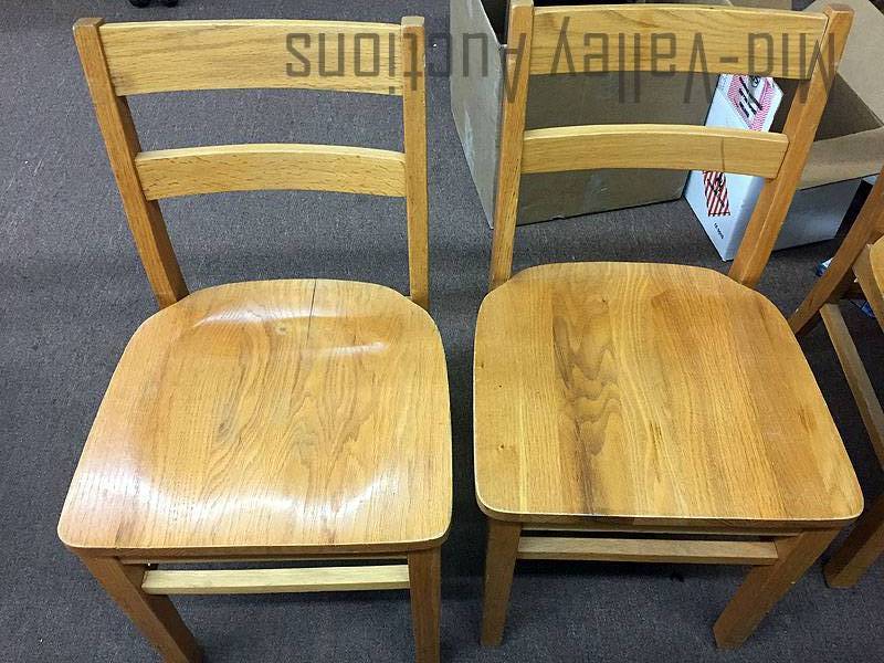 lot 526 image: 2 - Solid Wood Chairs