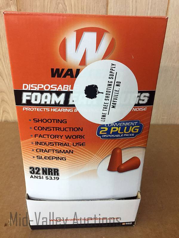 lot 543 image: Disposable Foam Ear Plugs