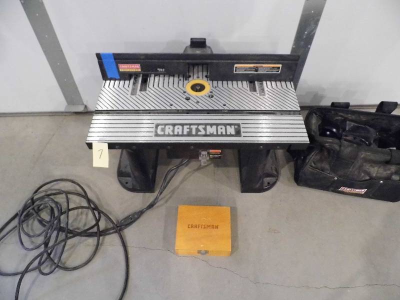 Craftsman Router wTable
