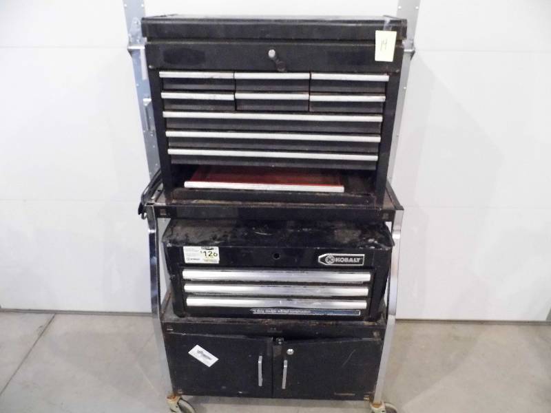 Tool Boxes on Cart