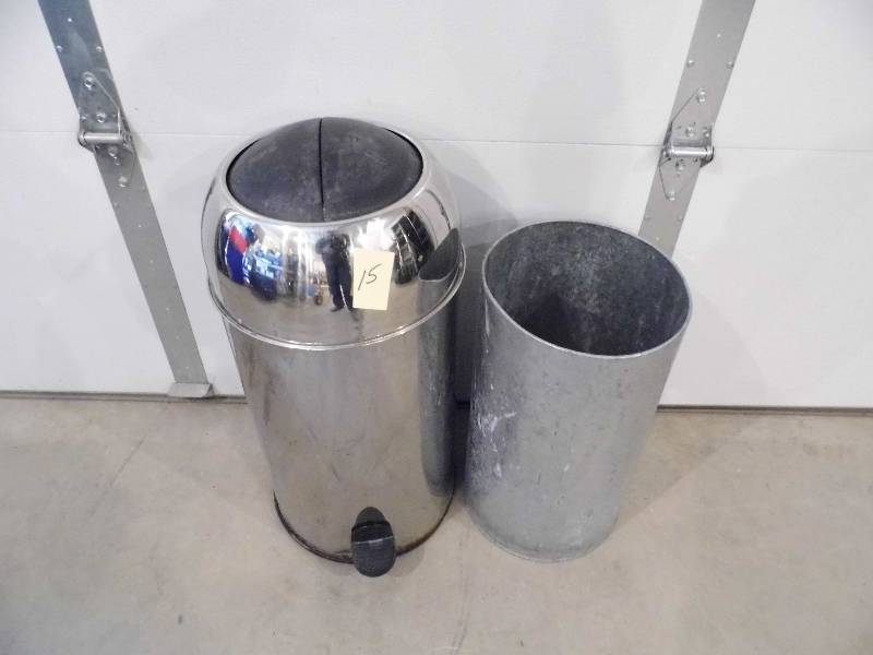 Stainless Steel Garbage Can
