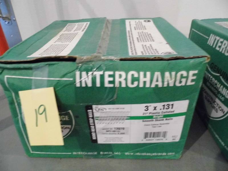 New Interchange Smooth Shank Nails