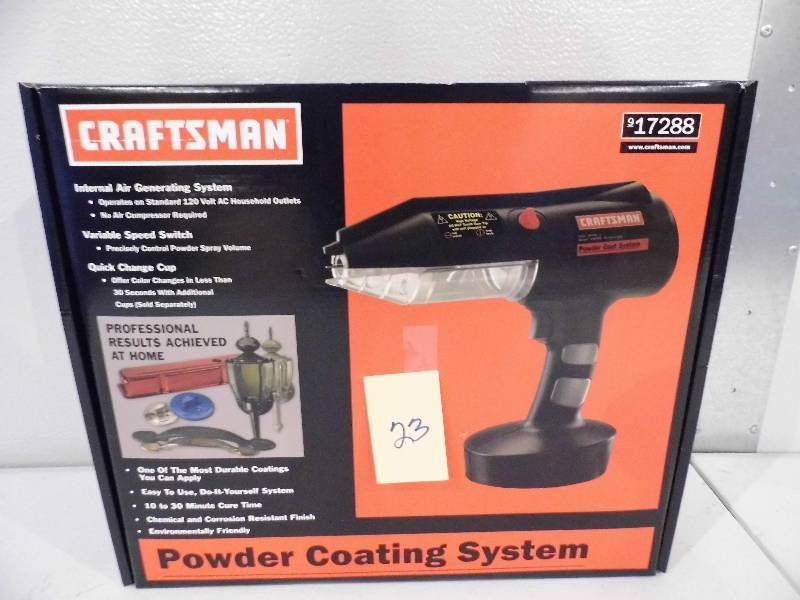 lot 23 image: Craftsman Power Coating System