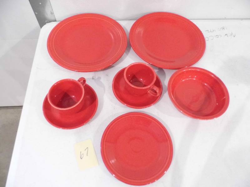 lot 67 image: Assorted Fiesta Dishes