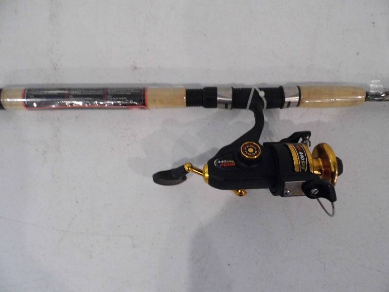 lot 80 image: Penn Spinfisher Rod w Reel