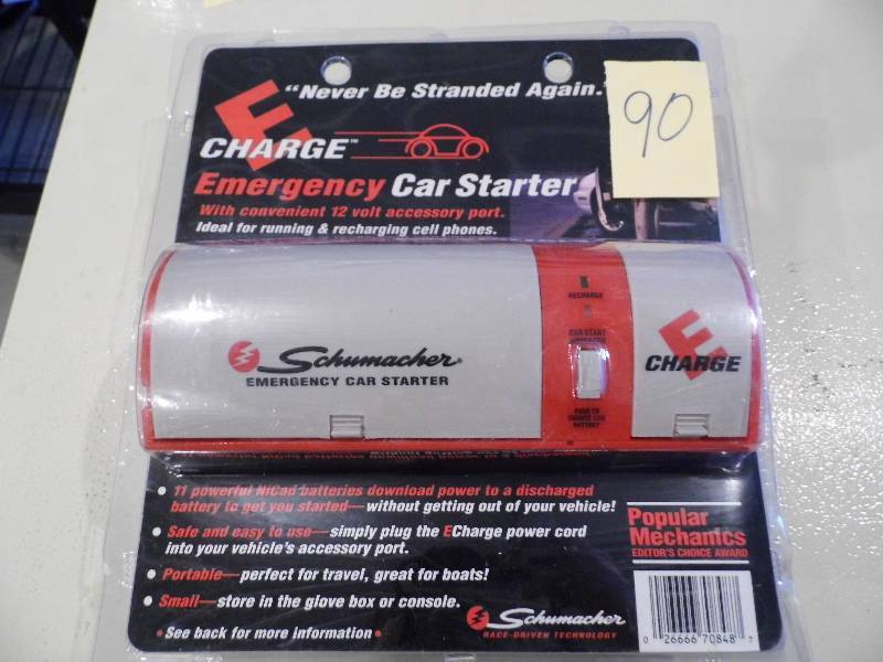 lot 90 image: E Charge Emergency Car Starter