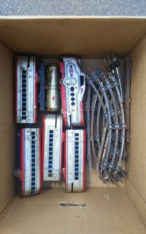 lot 11 image: Vintage Union Pacific Train